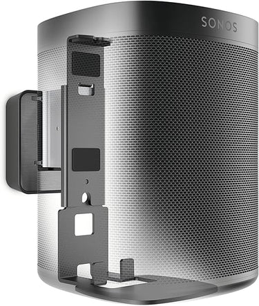 Vogel's Sound 4201 Soporte de Pared para Sonos One (SL) y Play:1, Máx. 5 kg, Inclinable -30º/+30º, Girar hasta 70º, Negro